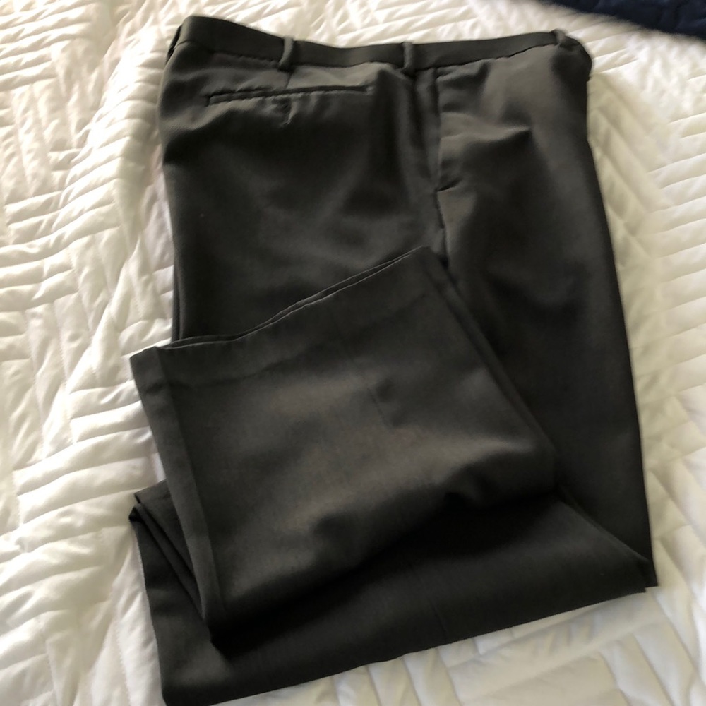 Axist mens dress pants black/grey size 34x34